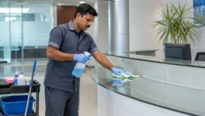 Office and Facilities Cleaning Worker skill test Delhi