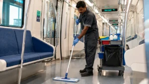 Train Cleaning Worker skill test Delhi